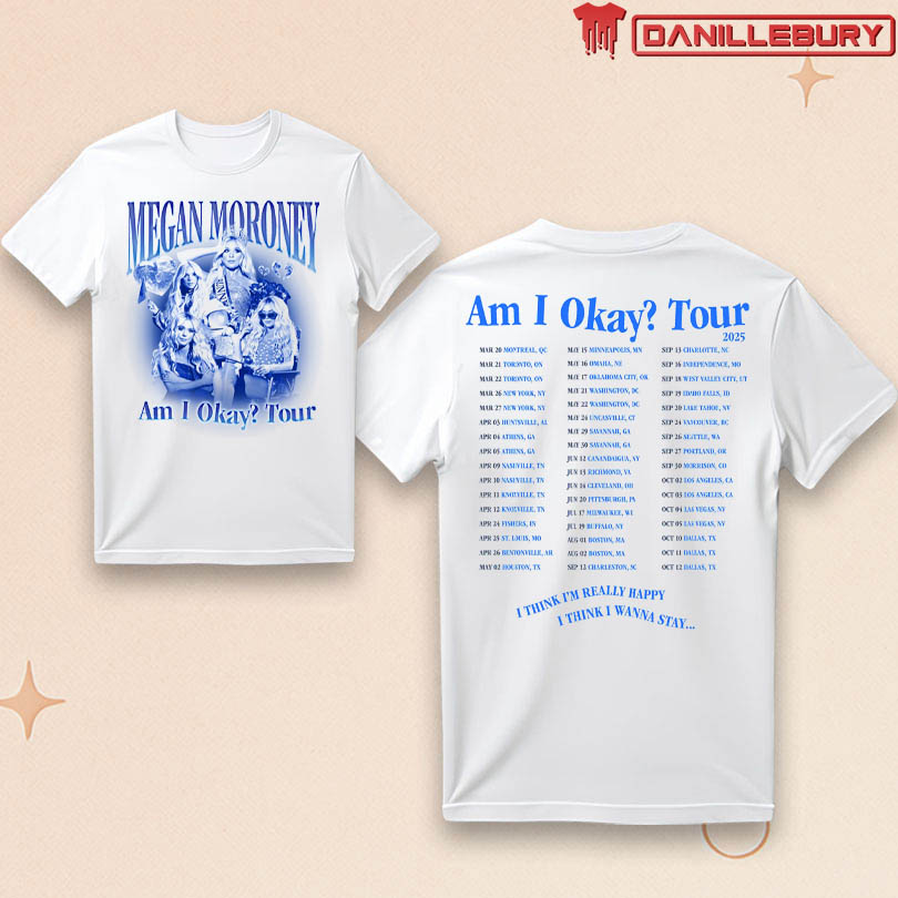 Megan Moroney\'s Am I Okay Tour 25 Merch
