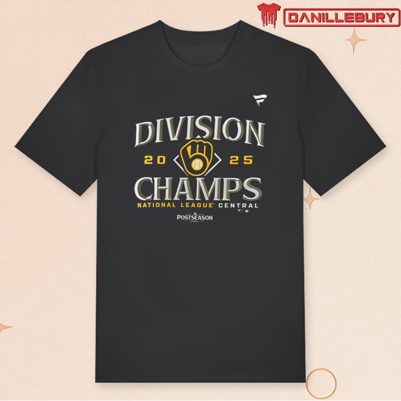Milwaukee Brewers 2025 Division Champions T-Shirt