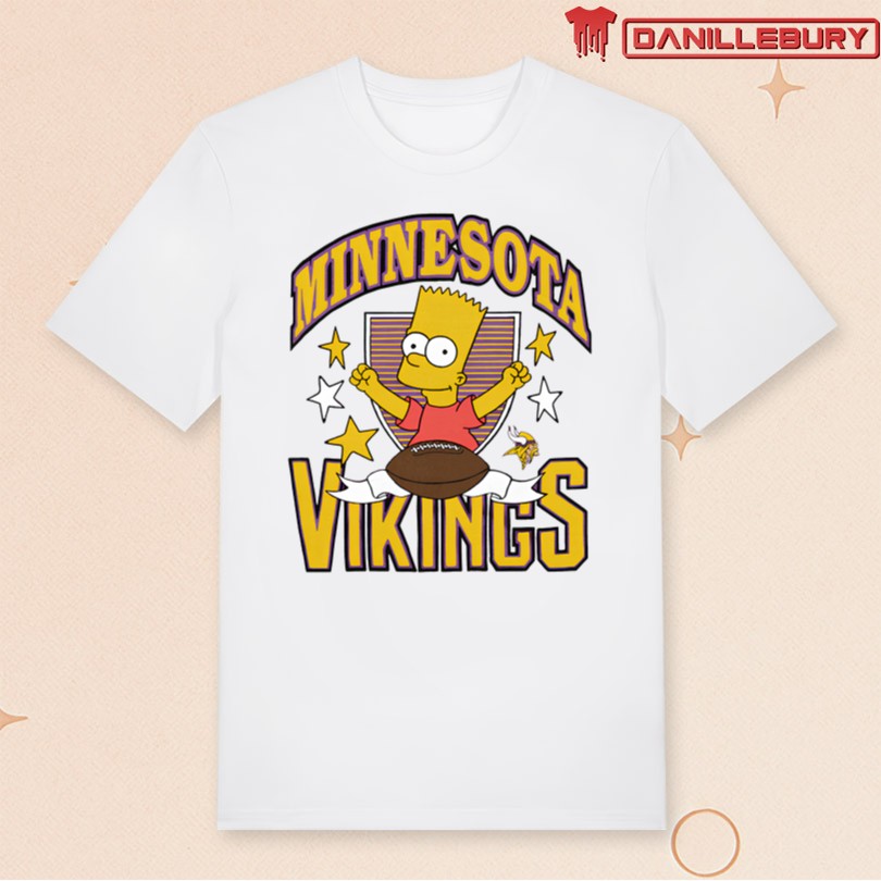 Minnesota Vikings Homage x The Simpsons T-Shirt