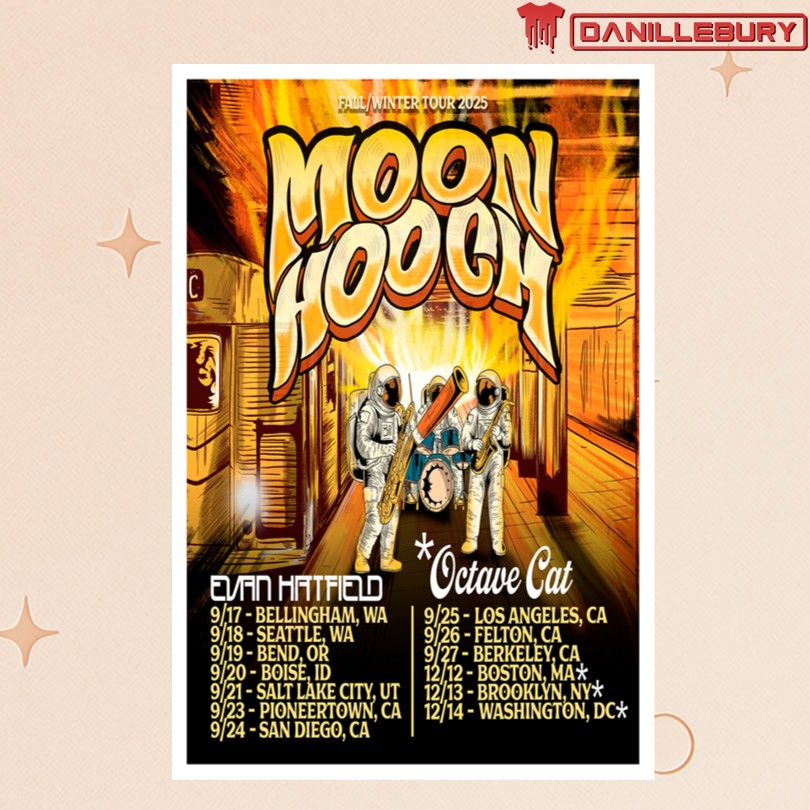 Moon Hooch Fall & Winter Tour 2025 Posters