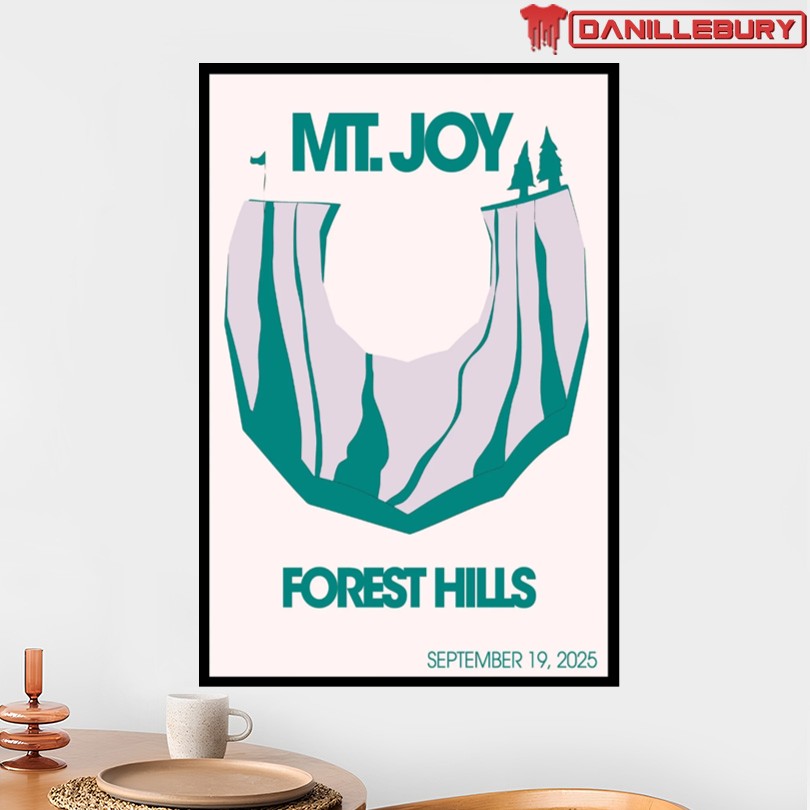 Mt. Joy New York September 19 2025 Concert Poster - Image 2