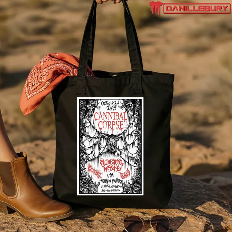 Municipal Waste October 3 2025 Ventura California Poster - Image 4