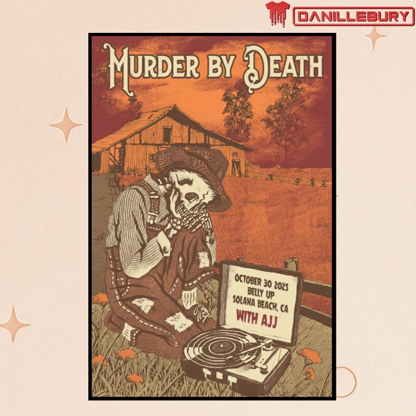Murder By Death Solana Beach CA 10 30 2025 Event Poster