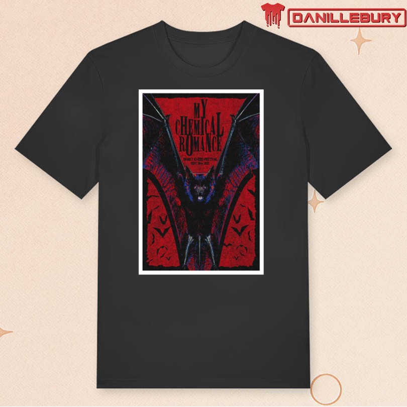 My Chemical Romance Sept 20 2025 Shaky Knees Festival Poster - Image 3