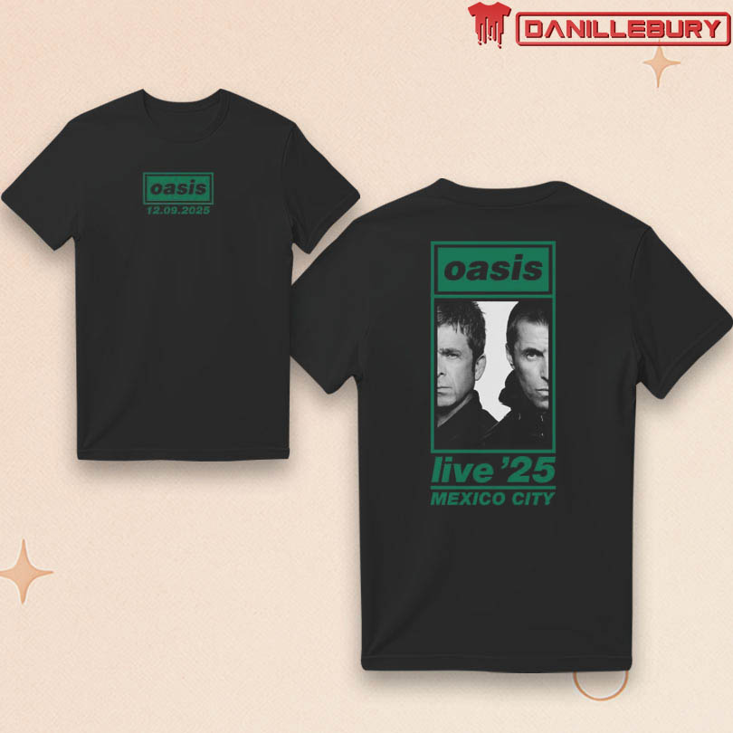Oasis Mexico 2025 Merch