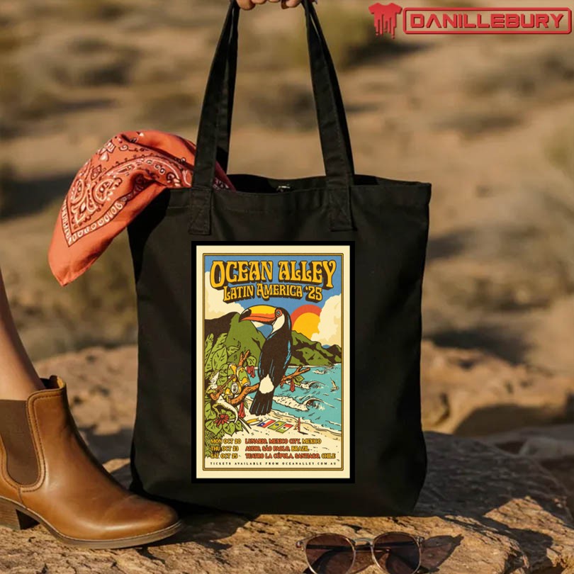 Ocean Alley 2025 Latin American Concert Tour Poster - Image 4