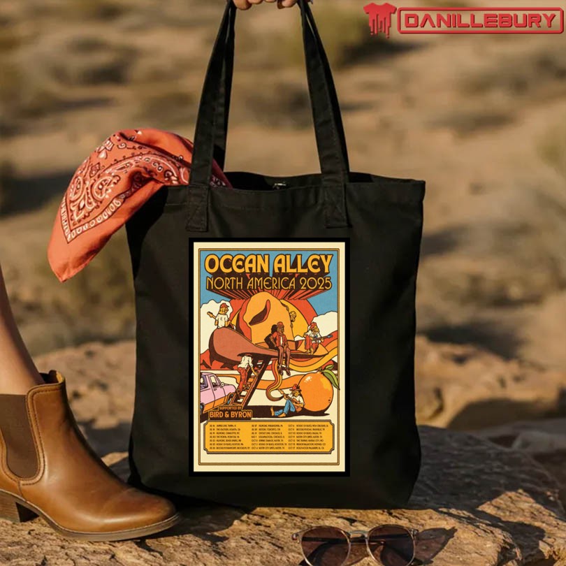 Ocean Alley 2025 Tour North America Poster - Image 4