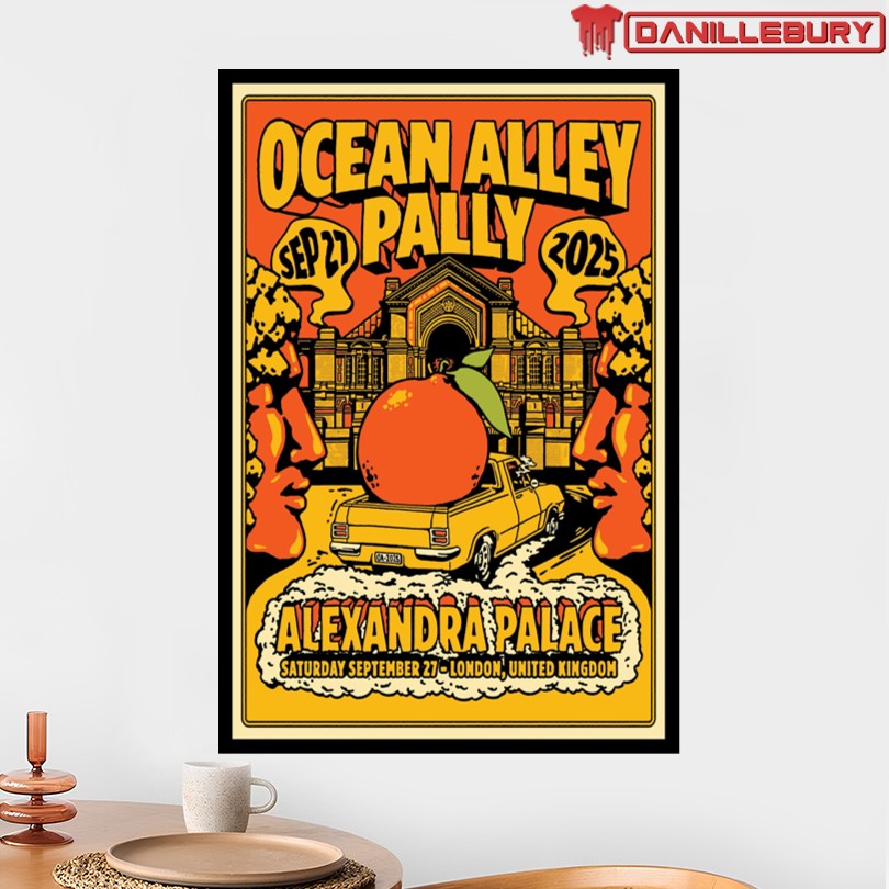 Ocean Alley Alexandra Palace London Show 2025 Poster - Image 2