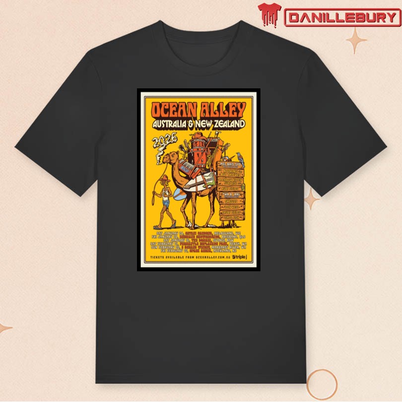 Ocean Alley Australia & New Zealand Tour 2026 Poster - Image 3