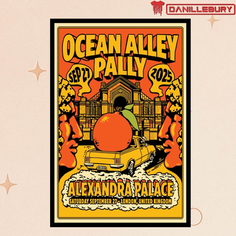 Ocean Alley London September 2025 Live Show Poster