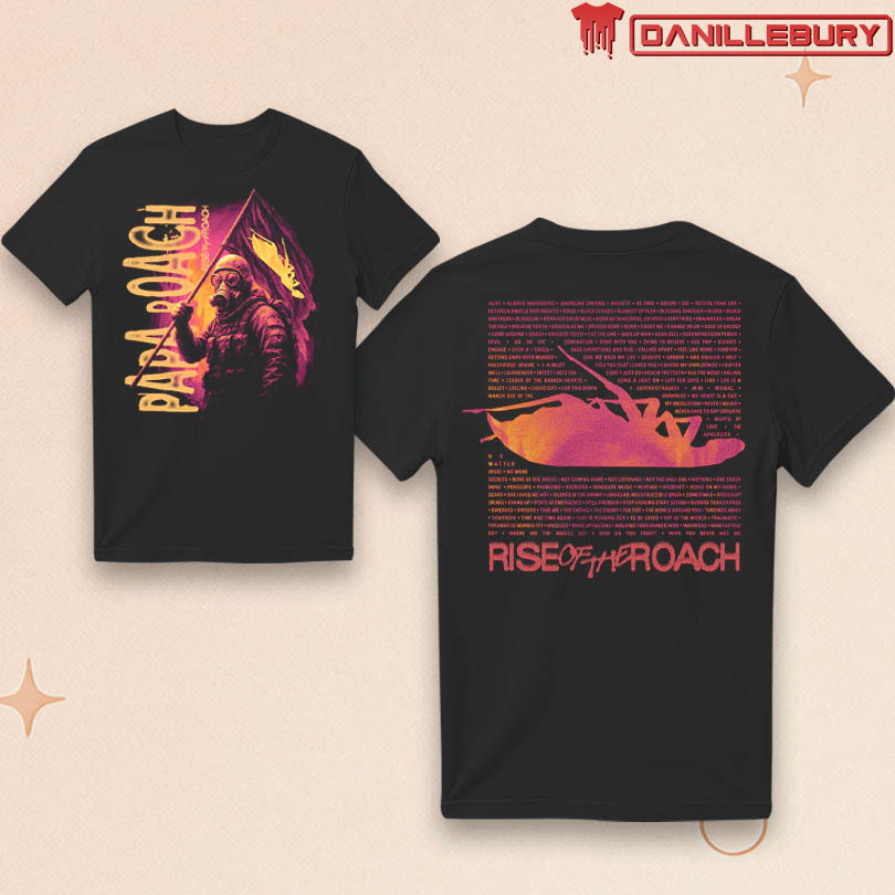 Papa Roach Rise Of The Roach Soldier 2025 T-Shirt