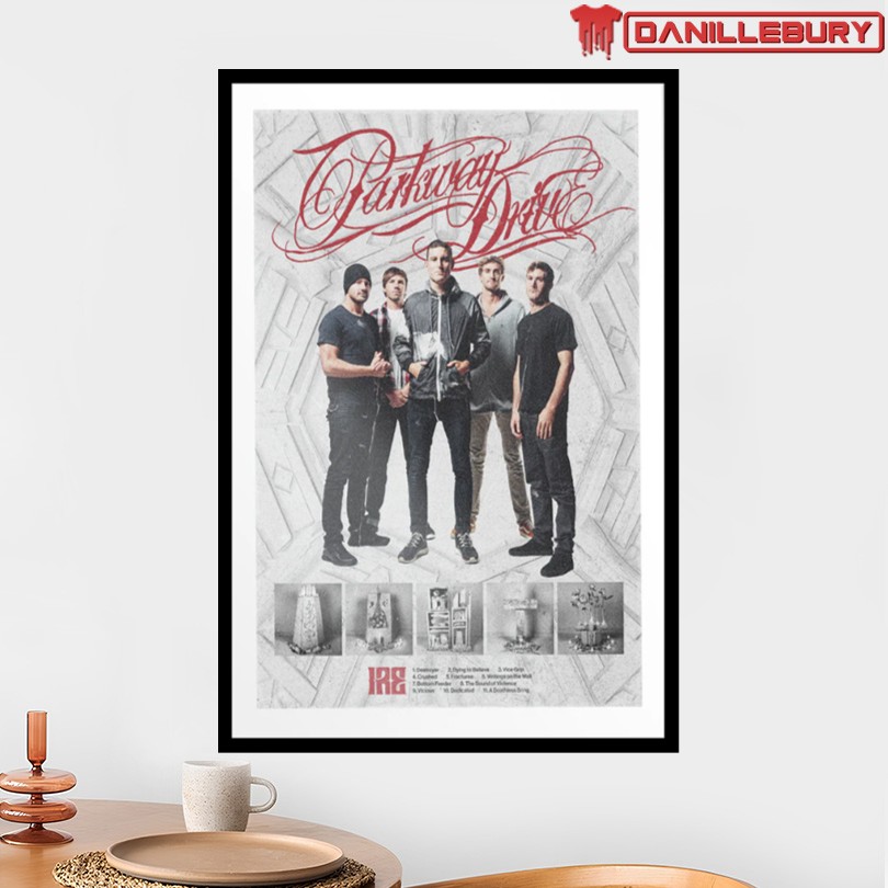 Parkway Drive Ire 2025 Celebration Poster - Image 2