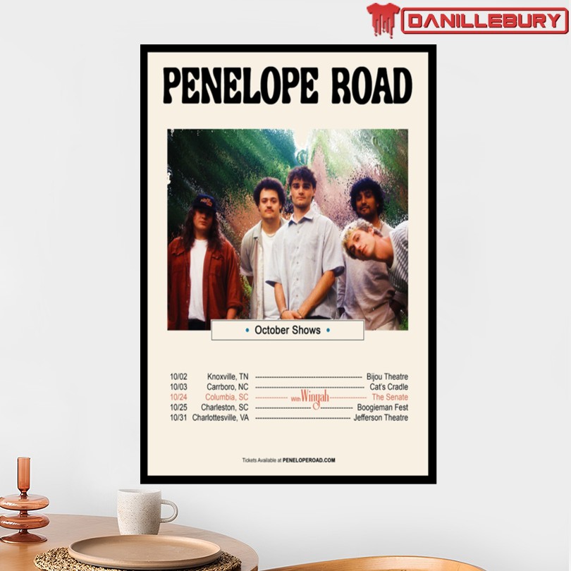 Penelope Road October Shows 2025 Poster - Image 2