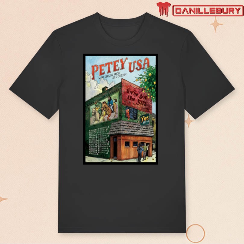 Petey USA Concert Tour Yips 2025 Poster - Image 3