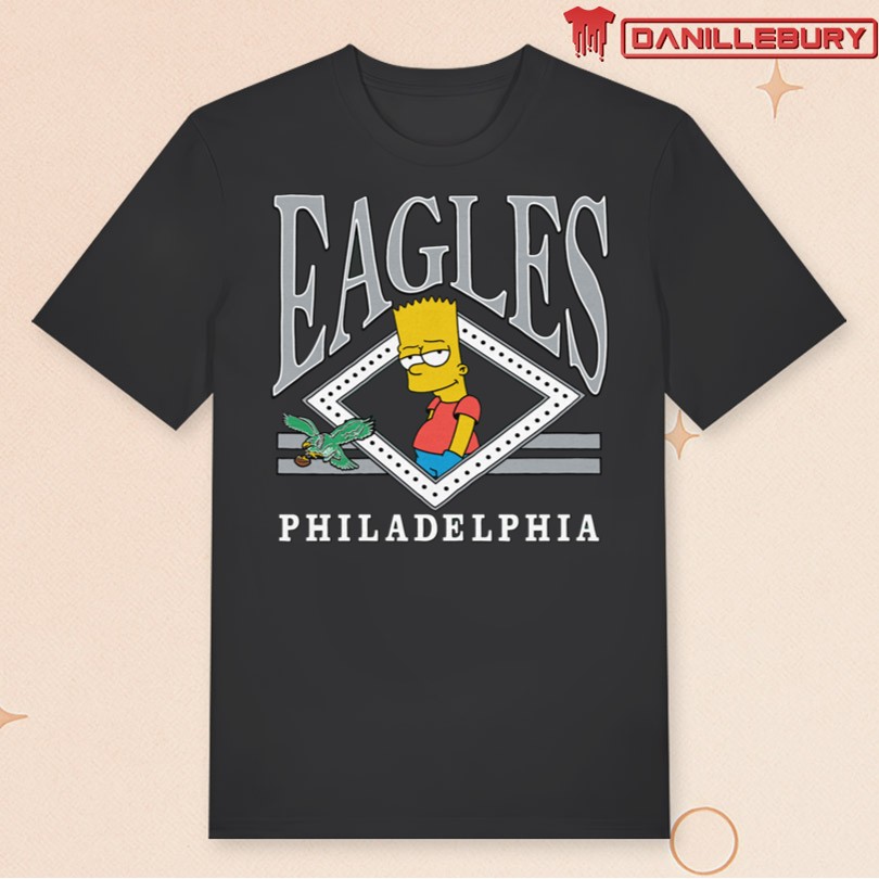 Philadelphia Eagles Homage x The Simpsons Shirt