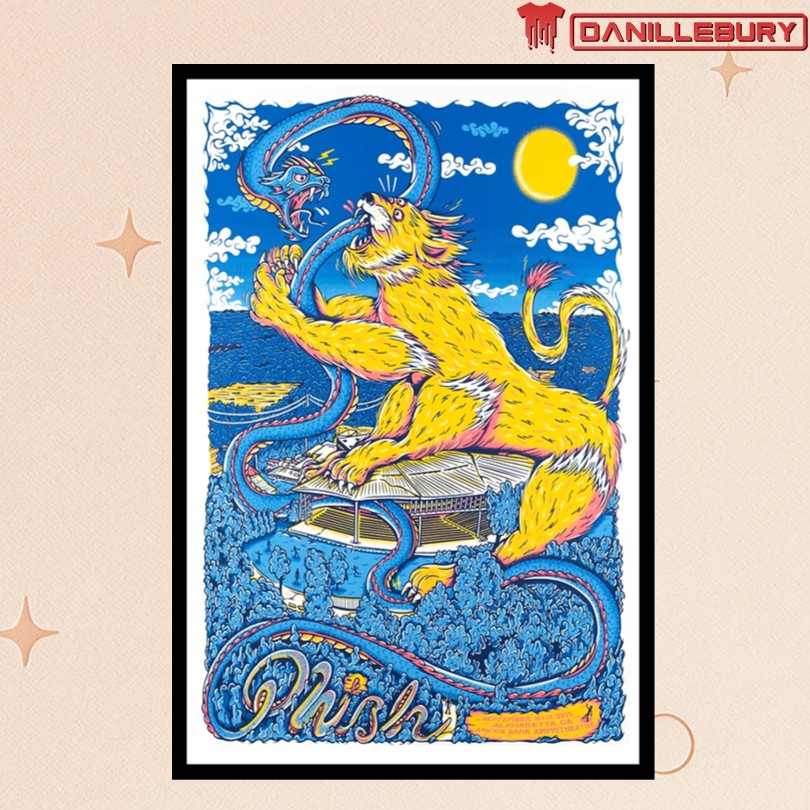 Phish Alpharetta Ameris Bank Show Poster