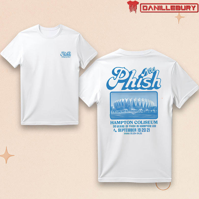 Phish Sep 19 20 21 2025 Hampton Coliseum Hampton, VA Event Tee