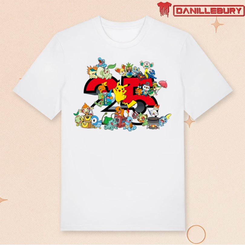 Pokemon\'s 25th Anniversary Shirt