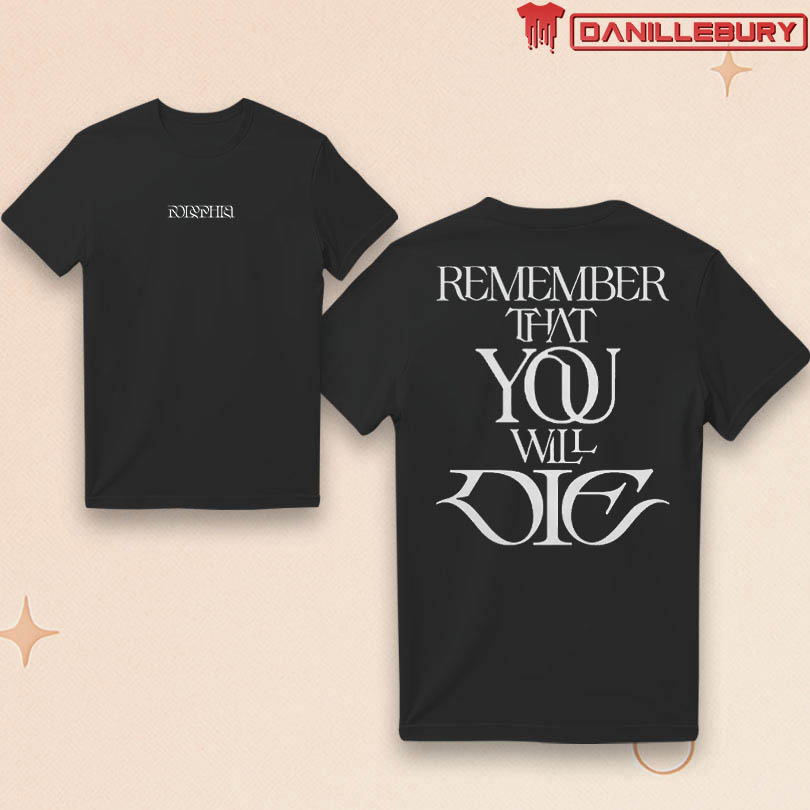 Polyphia Remember That You Will Die Logo Type Shirt