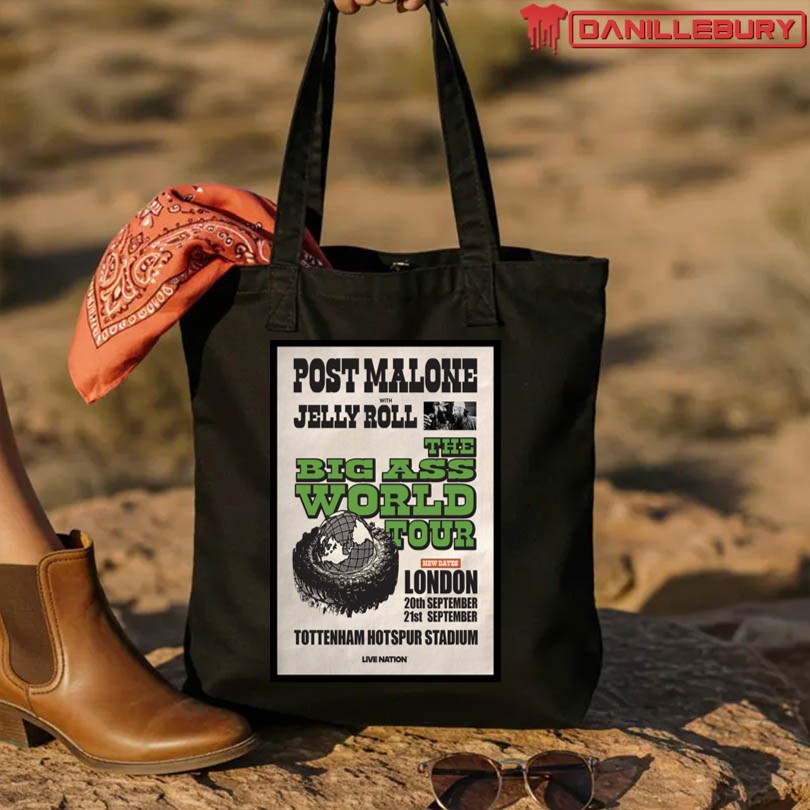 Post Malone Sept20-21 2025 Tottenham Hotspur Stadium London Poster - Image 4