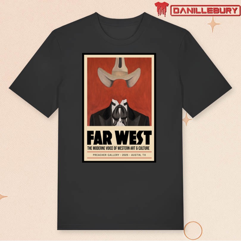 Preacher Gallery 2025 Austin TX FAR WEST Poster - Image 3