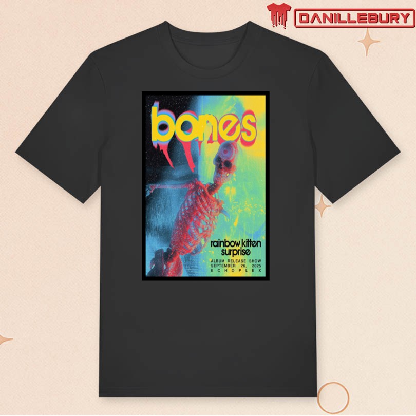 Rainbow Kitten Surprise Bones Album Release Show LA Sept 26 2025 Poster - Image 3