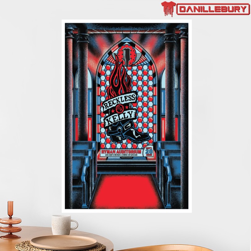 Reckless Kelly Ryman Auditorium Nashville TN September 20 2025 Poster - Image 2
