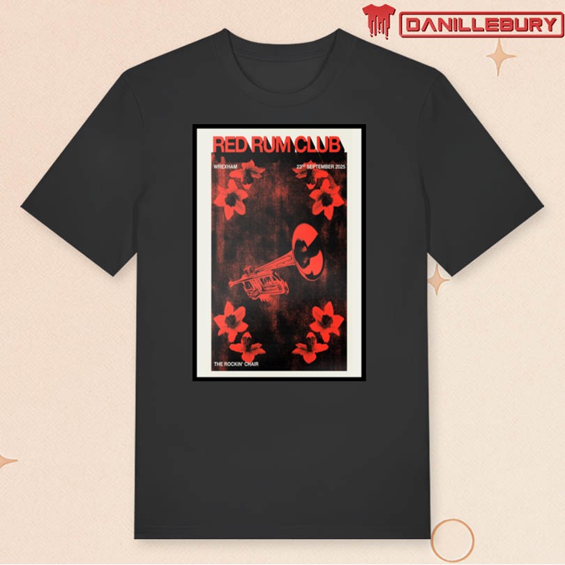 Red Rum Club The Rockin Chair Wrexham 2025 Poster - Image 3