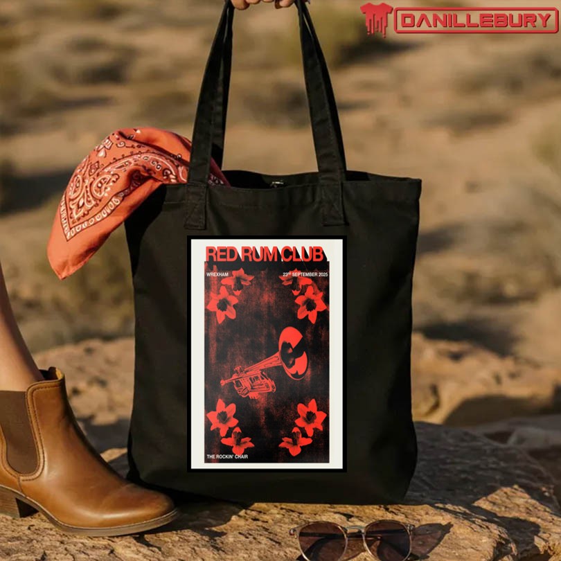 Red Rum Club The Rockin Chair Wrexham 2025 Poster - Image 4