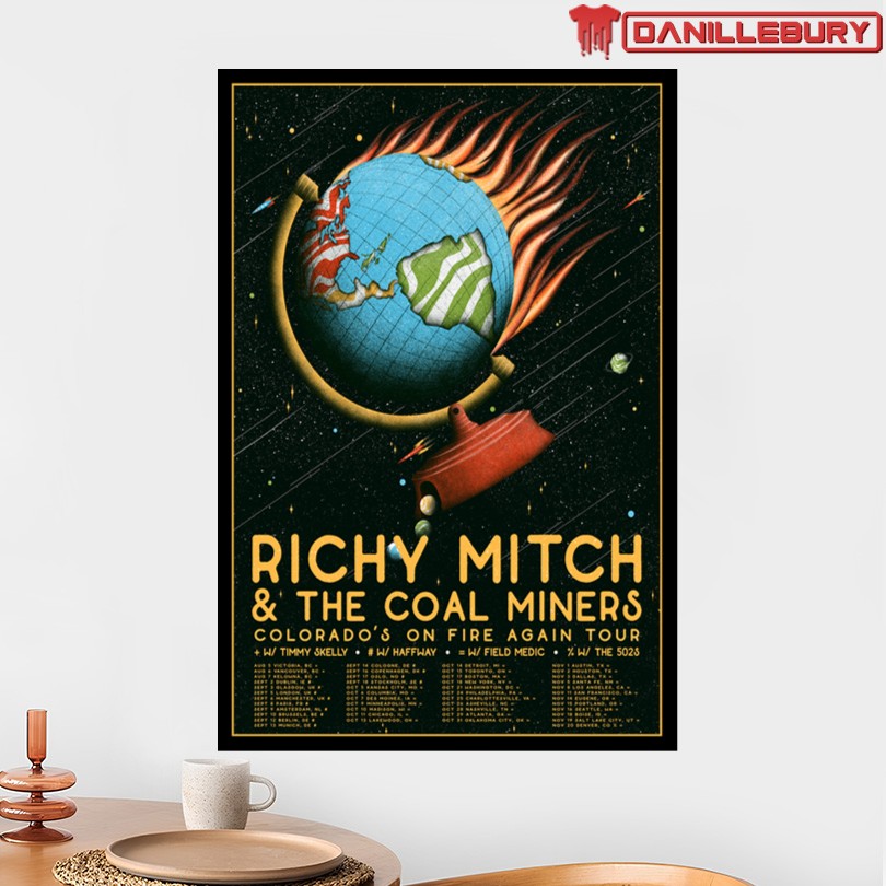 Richy Mitch Colorados On Fire Again Tour Poster - Image 2