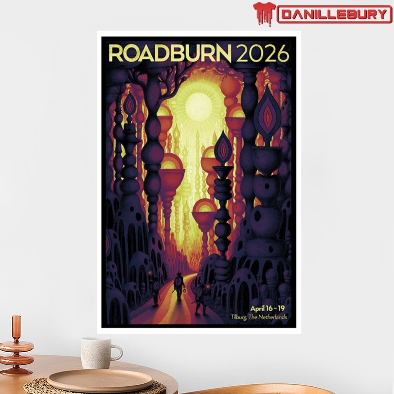 Roadburn Festival Tilburg The Netherlands April 16-19 2026 Tour Poster - Image 2