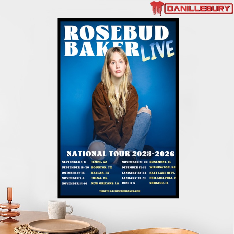 Rosebud Baker Stand-Up National Tour Poster - Image 2