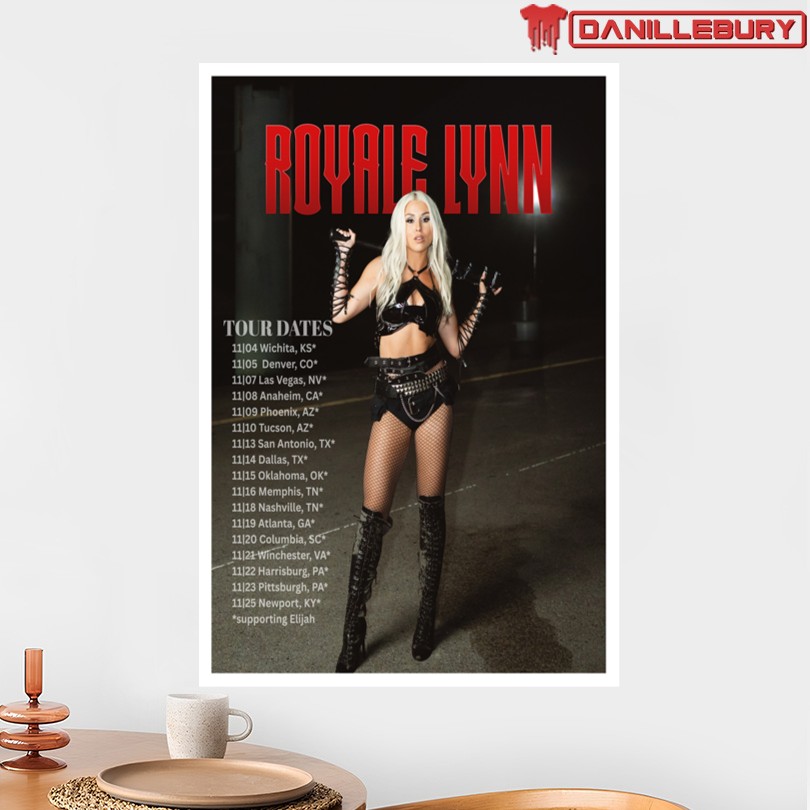 Royale Lynn November 2025 Tour Poster - Image 2