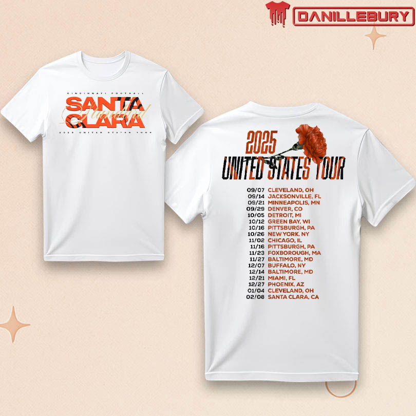 Santa Clara Standard 2025 United States Tour Shirt