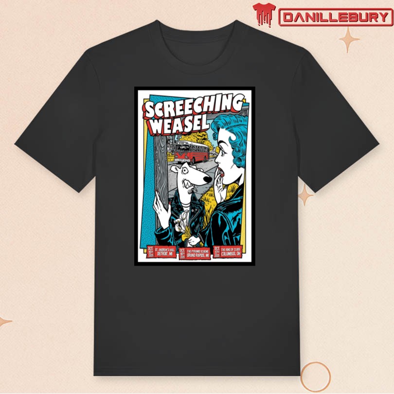 Screeching Weasel Oct 15 16 17 2025 Event Poster - Image 3