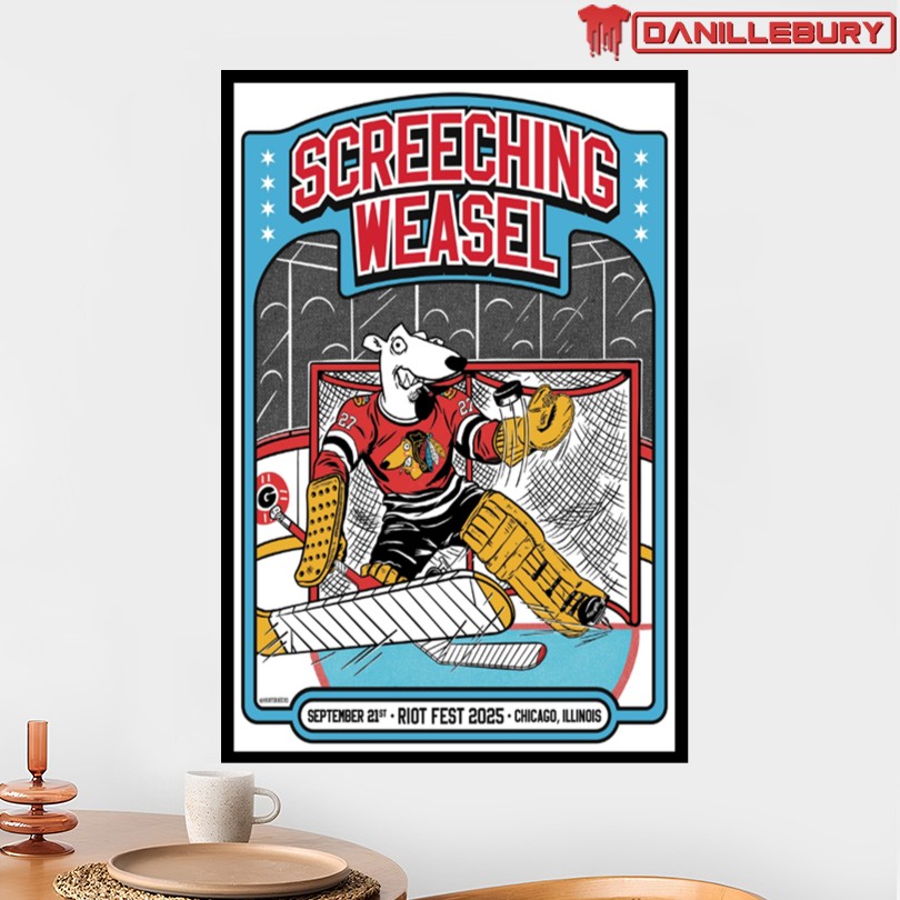 Screeching Weasel September 21 2025 Chicago IL Poster - Image 2