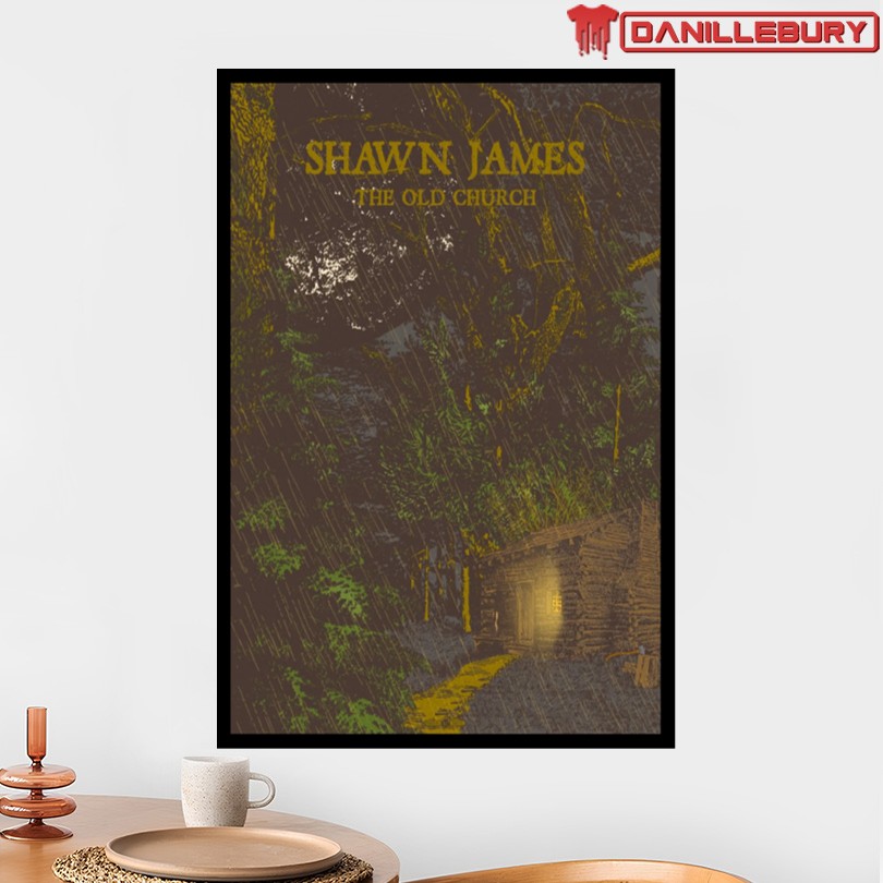 Shawn James The 4th Annual Intimate Old Church 2025 Poster - Image 2