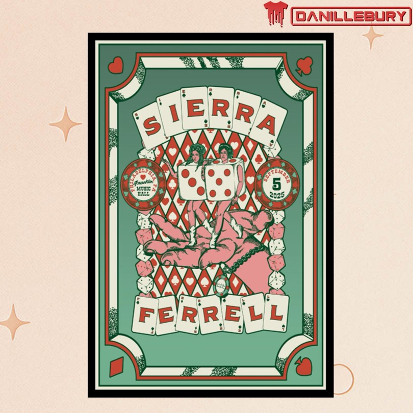 Sierra Ferrell Sept 5 2025 Franklin Music Hall Philadelphia PA Tour Poster