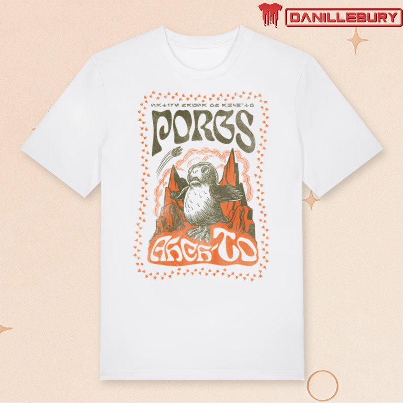 Star Wars Porgs Stamp Zine Tee