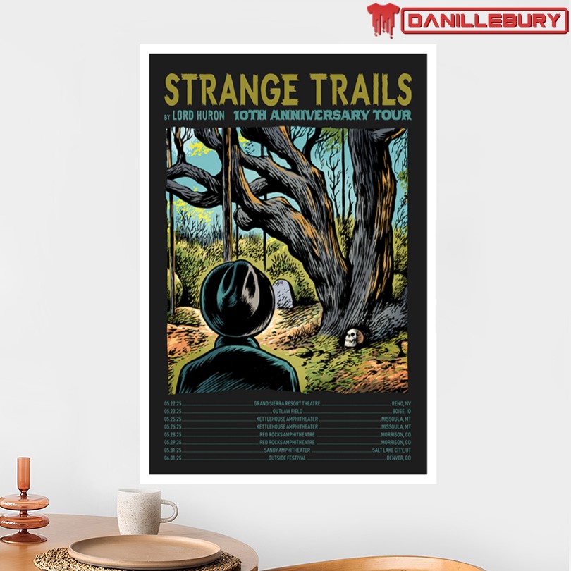 Strange Trails 10th Anniversary Tour 2025 Poster - Image 2