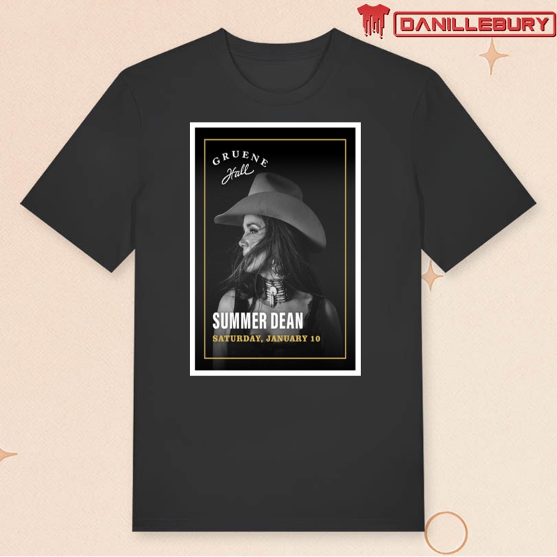 Summer Dean Gruene Hall Texas January 2026 Poster - Image 3