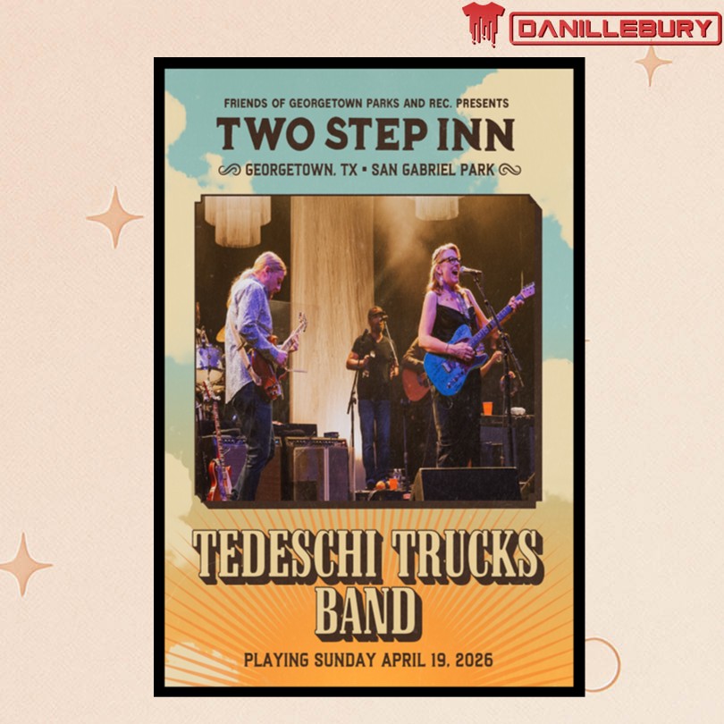 Tedeschi Trucks Band San Gabriel Park Georgetown Show Poster