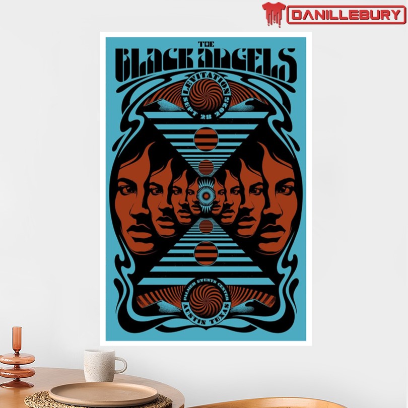The Black Angels Sept 28 2025 Palmer Events Center Austin Texas Poster - Image 2