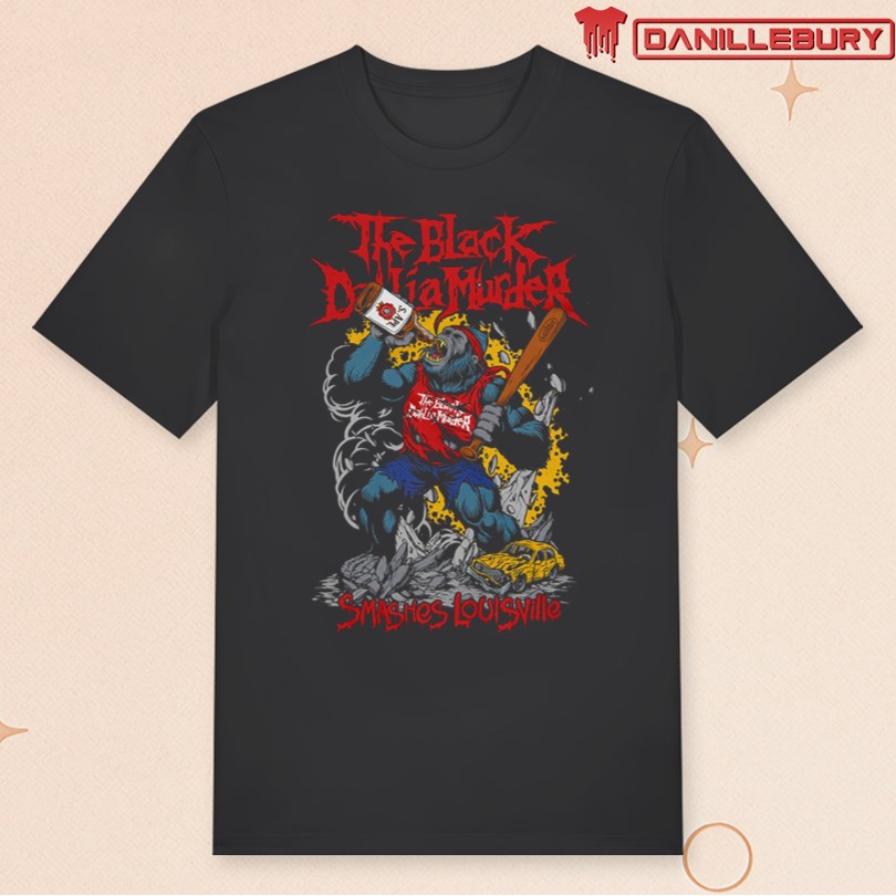 The Black Dahlia Murder Louisville KY Tour 2025 Shirt