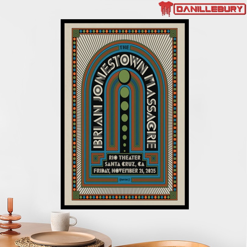 The Brian Jonestown Massacre Rio Theater Santa Cruz November 21 2025 Poster - Image 2