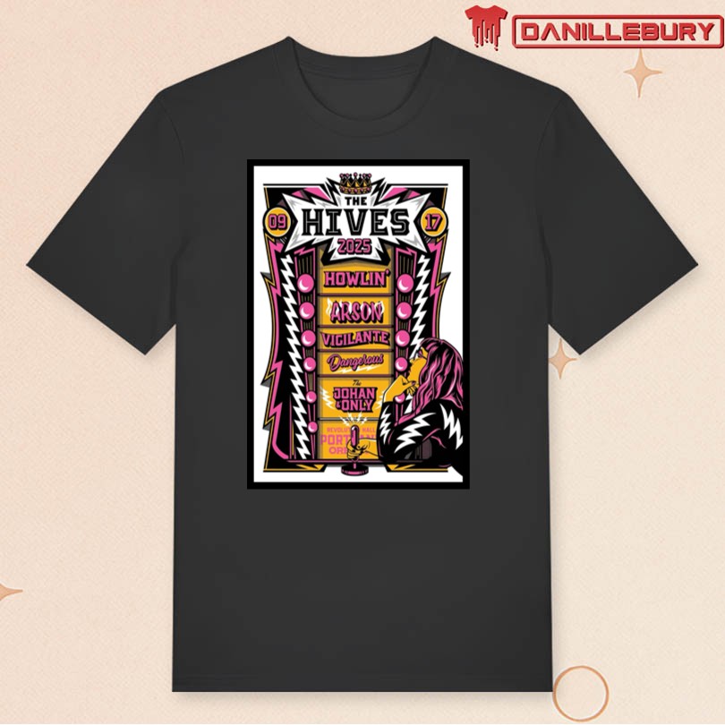 The Hives Revolution Hall Portland Oregon September 2025 Poster - Image 3