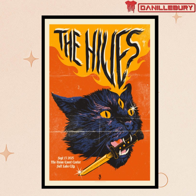 The Hives Sept 13 2025 The Union Event Center Salt Lake City Poster