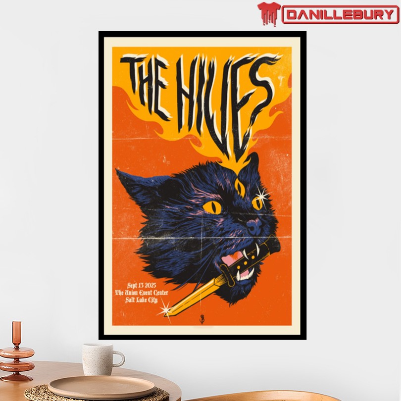 The Hives Sept 13 2025 The Union Event Center Salt Lake City Poster - Image 2