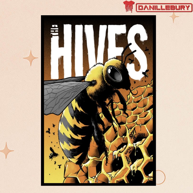 The Hives Show Box Sept 15 2025 Seattle WA Event Poster
