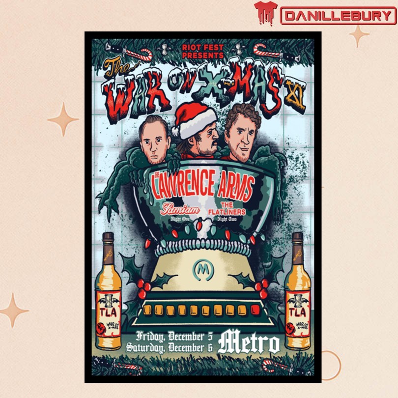 The Lawrence Arms Metro Chicago December 5 & 6 2025 Poster